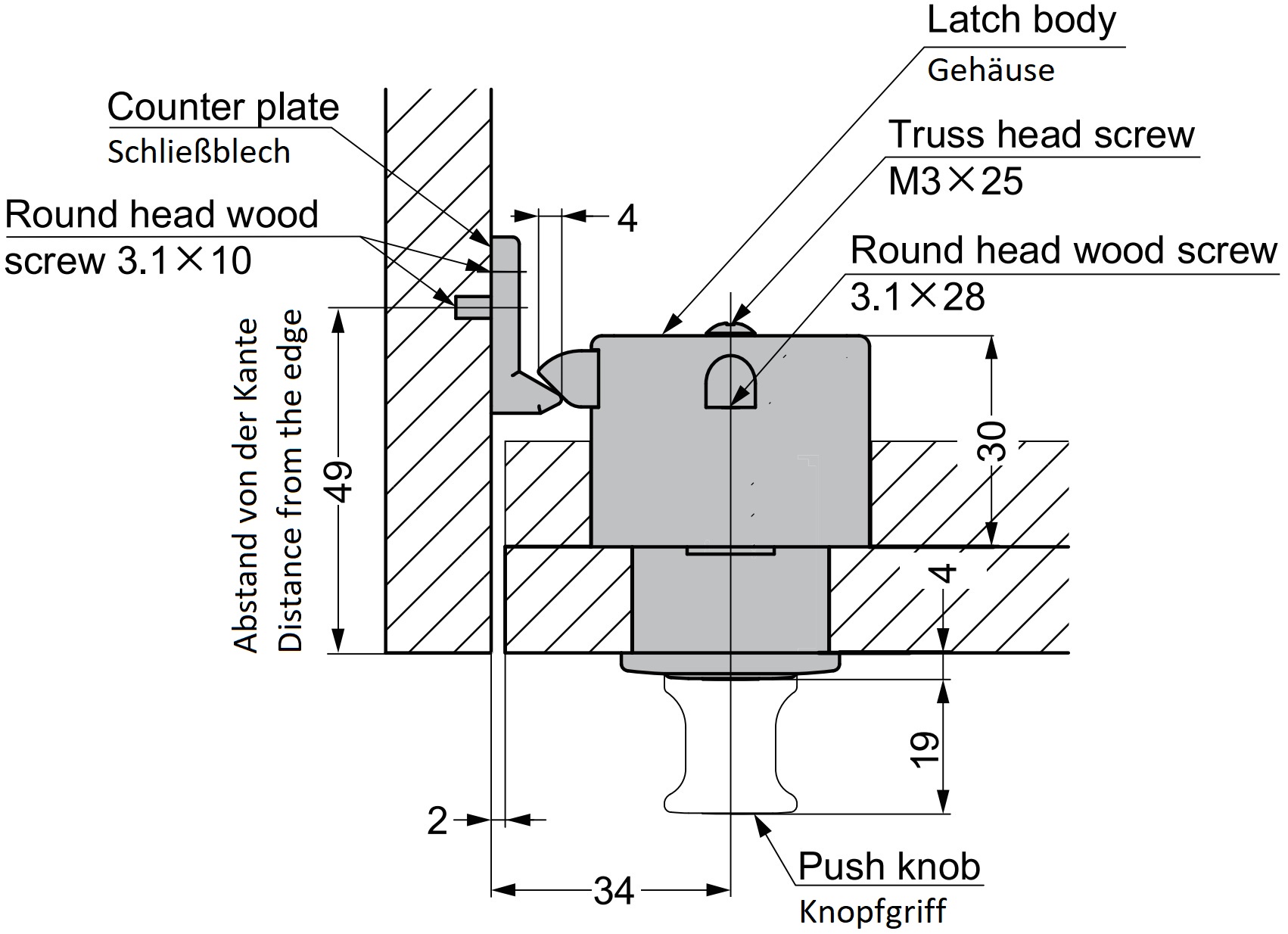 हैंडल फ़ंक्शन के साथ उच्च गुणवत्ता वाला स्नैप फास्टनर, जस्ता मिश्र धातु, सतह से बना: क्रोम-प्लेटेड, पीकेएल -08 / सीआर और पीकेएलबी। कारवां, नौका और बहुत कुछ के लिए ठोस स्नैप फास्टनर, सुगात्सुने / एलएएमपी® (जापान) द्वारा - Image 2
