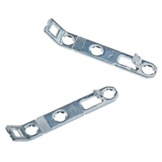 2 टुकड़े फ्रंट माउंटिंग, फ्रेम ऊंचाई 90, 122 और 186 मिमी, F102021855, ग्रास से। उत्पाद का चित्र