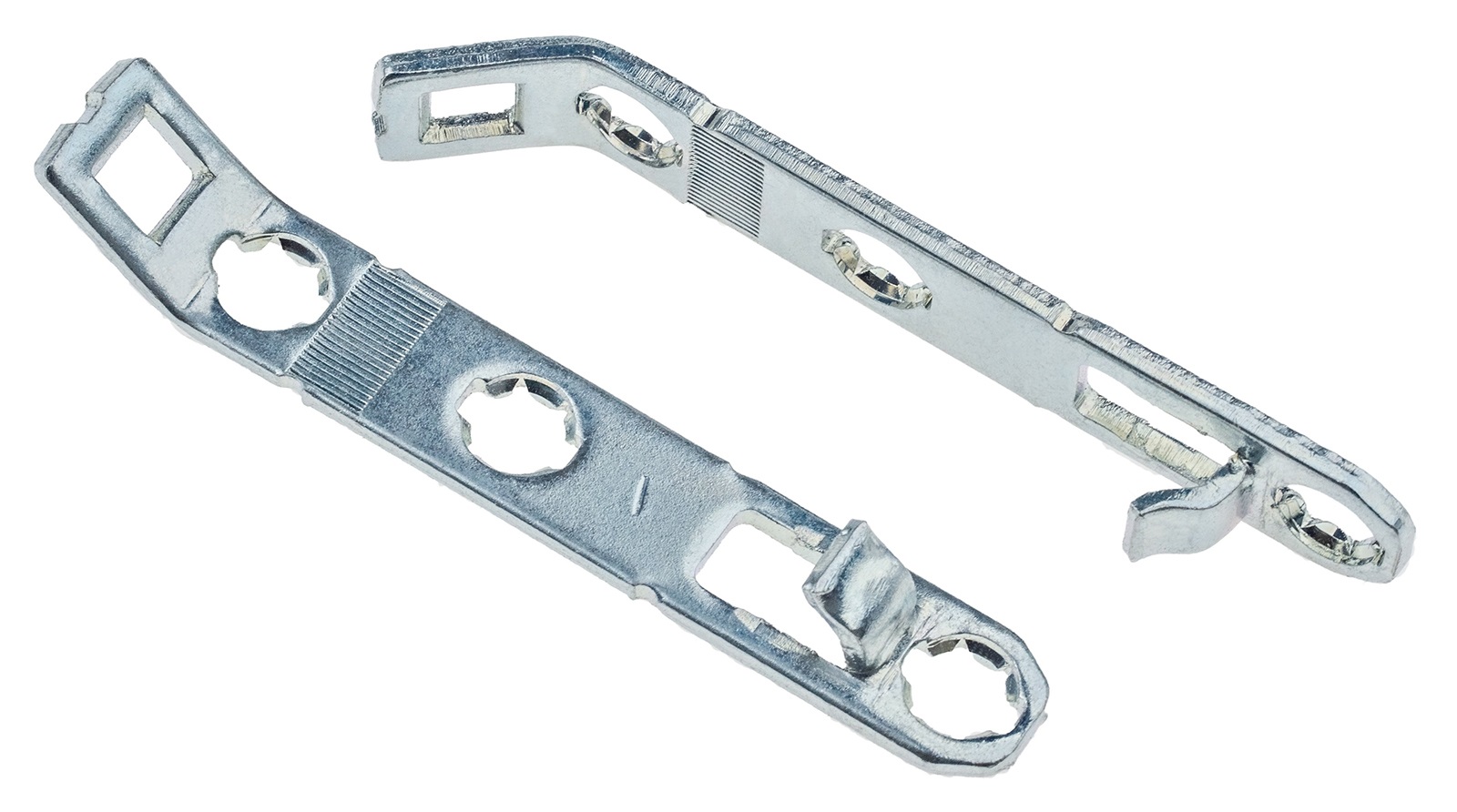 फ्रेम ऊंचाई 90, 122 और 186 मिमी के लिए 2 टुकड़े फ्रंट माउंटिंग (बाएं + दाएं), F102021855। दराज के सामने के लिए हुक, ग्रास नोवा प्रो वन, ग्रास नोवा प्रो स्काला और भी बहुत कुछ, निर्माता: ग्रास - Image 3