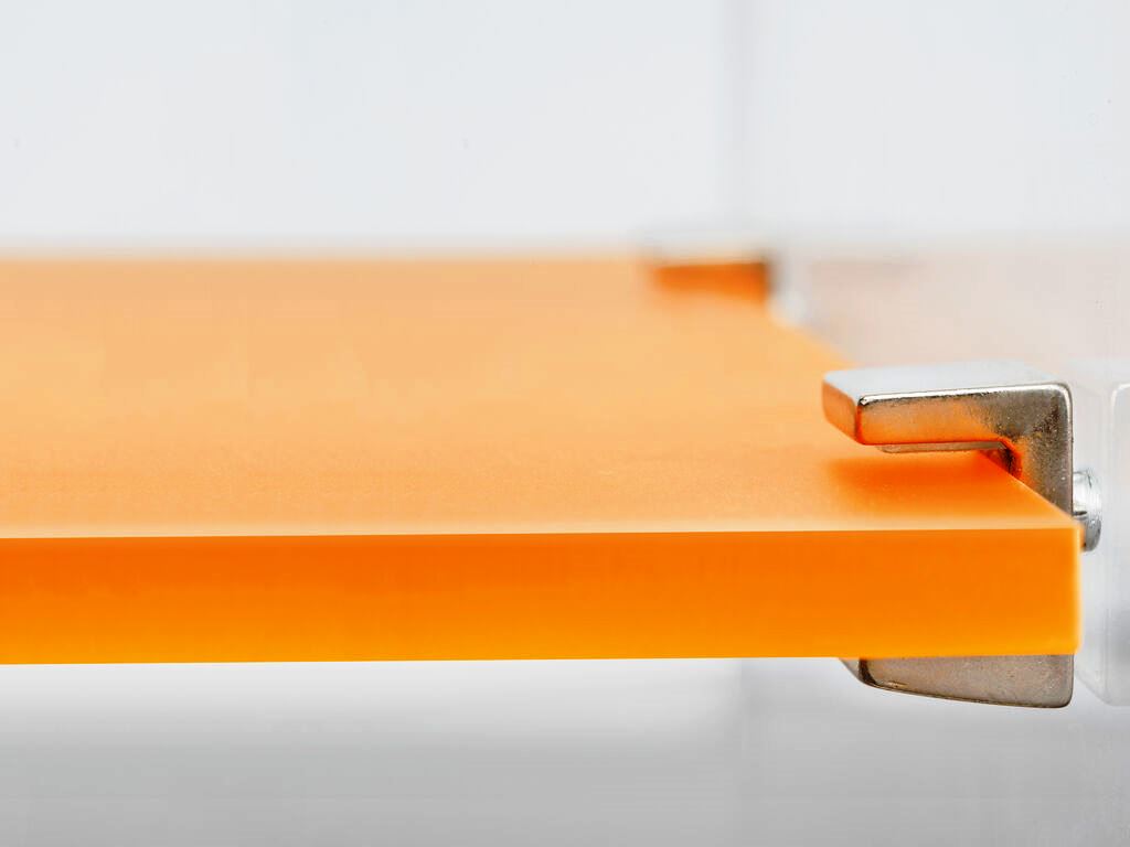 8pcs उच्च गुणवत्ता ग्लास शेल्फ ब्रैकेट, सतह: निकल मढ़वाया, 3 मिमी (1/8 "), 4010007 ग्लास अलमारियों, ग्लास कैबिनेट अलमारियों, बाथरूम अलमारियाँ और अधिक के लिए ग्लास शेल्फ ब्रैकेट, EMUCA द्वारा - Image 5