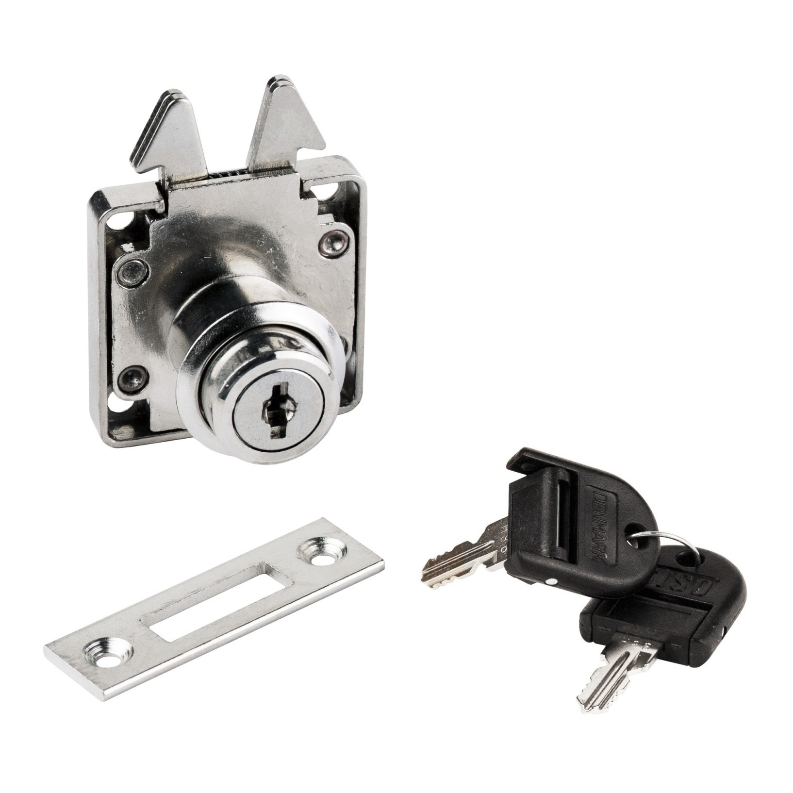 तह कुंजी और मास्टर कुंजी प्रणाली J12 के साथ उच्च गुणवत्ता वाले रोलर शटर लॉक, सतह: निकल-चढ़ाया, 14.01.464-0। SISO डेनमार्क द्वारा रोलर शटर, फर्नीचर स्लाइडिंग दरवाजे और बहुत कुछ के लिए स्लाइडिंग डोर लॉक