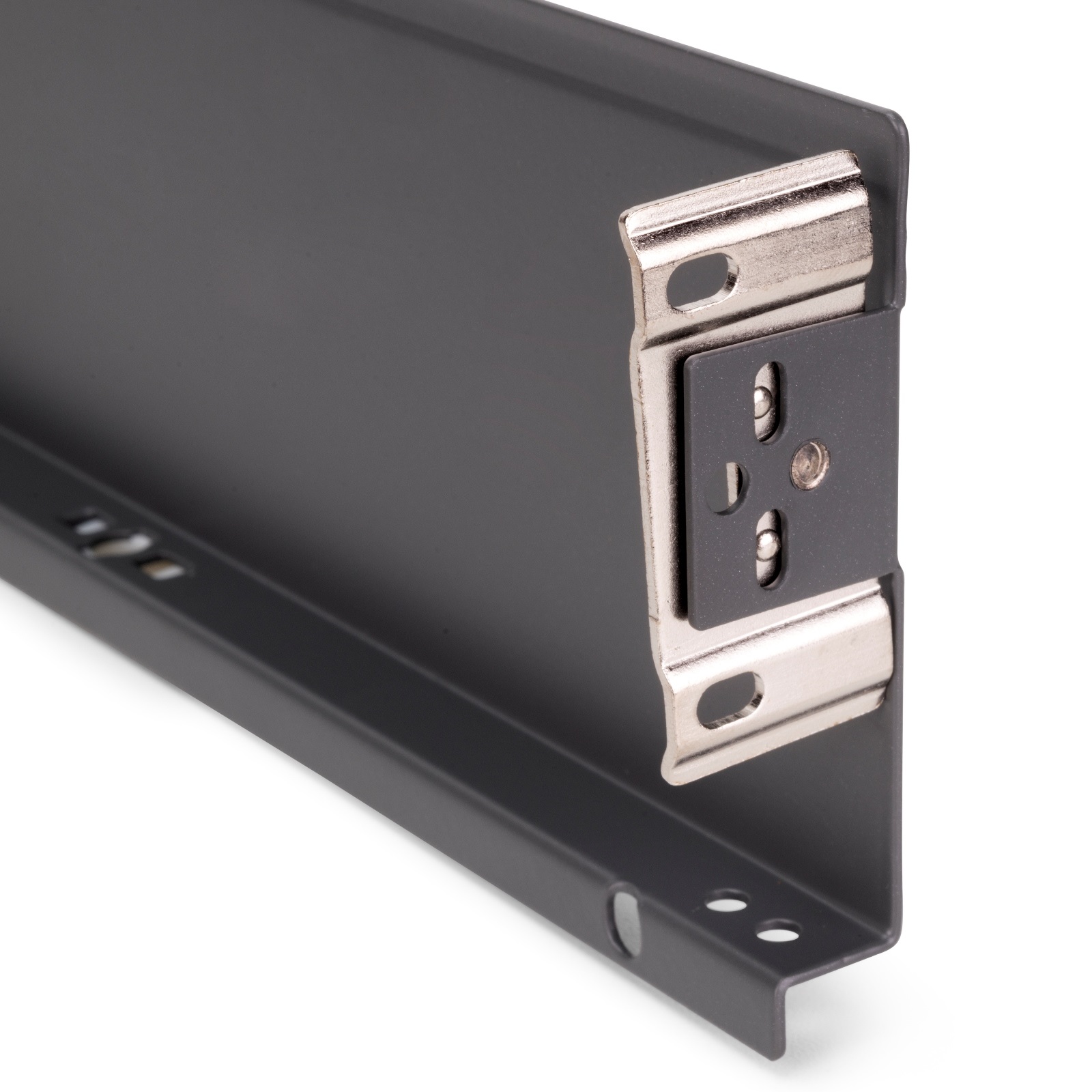 दराज सेट, अतिरिक्त पतले फ्रेम के साथ, ऊंचाई: 88 मिमी (3-15/32"), सतह: एन्थ्रेसाइट ग्रे, 440 मिमी (17-21/64"), संस्करण: नरम-बंद के साथ पूर्ण विस्तार, 3275335 रसोई फर्नीचर के लिए दराज सेट और बहुत कुछ, EMUCA द्वारा - Image 2