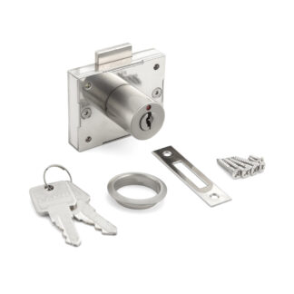 डिस्प्ले के साथ कैबिनेट लॉक, Keyed 2200QL-24-B, Sugatsune/LAMP (जापान) द्वारा