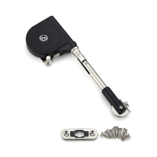 सॉफ्ट-डाउन फ्लैप फिटिंग, शॉर्ट आर्म SDS-C100B-TVZ, Sugatsune/LAMP (जापान) द्वारा