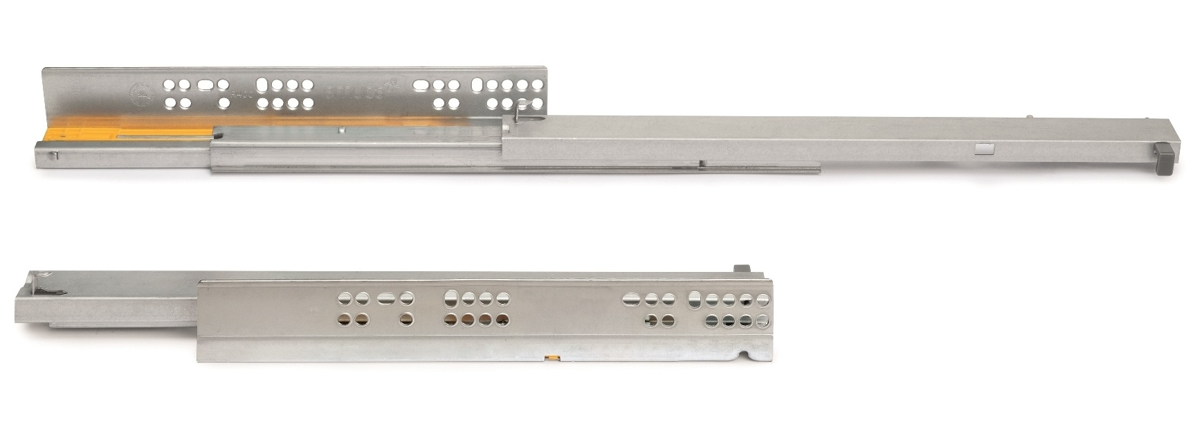 अंडरफ्लोर रनर, भार क्षमता: 30 किग्रा (67 पाउंड), 300 मिमी (11-13/16"), संस्करण: नरम-बंद के साथ पूर्ण विस्तार, 3124105 EMUCA से लकड़ी के दराज, लकड़ी के दराज, लकड़ी की अलमारियों और बहुत कुछ के लिए उच्च गुणवत्ता वाले अंडरफ्लोर पुल-आउट - Image 6