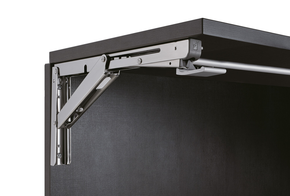 प्रैक्टिकल कनेक्टिंग रॉड, संस्करण: तीन फोल्डिंग ब्रैकेट, EB-907561 और EB-907572 के लिए। ROCA और EB-DA फोल्डिंग कंसोल द्वारा रोबस्ट सॉफ्ट के लिए वन-हैंडेड कनेक्शन लीवर, Sugatsune / LAMP® (जापान) द्वारा - Image 4