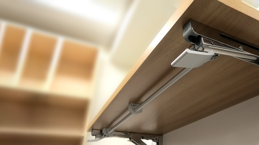 प्रैक्टिकल कनेक्टिंग रॉड, संस्करण: तीन फोल्डिंग ब्रैकेट, EB-907561 और EB-907572 के लिए। ROCA और EB-DA फोल्डिंग कंसोल द्वारा रोबस्ट सॉफ्ट के लिए वन-हैंडेड कनेक्शन लीवर, Sugatsune / LAMP® (जापान) द्वारा - Image 6